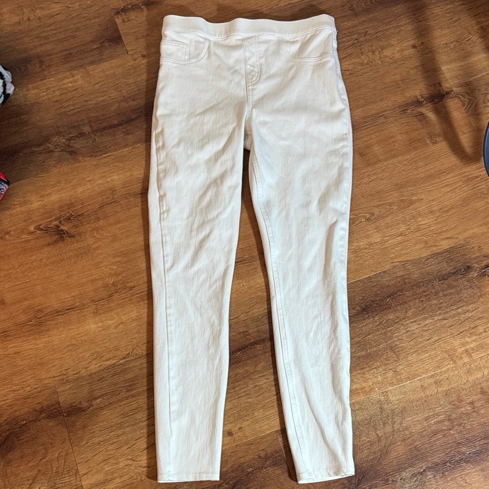 SPANX white jeans/jeggings